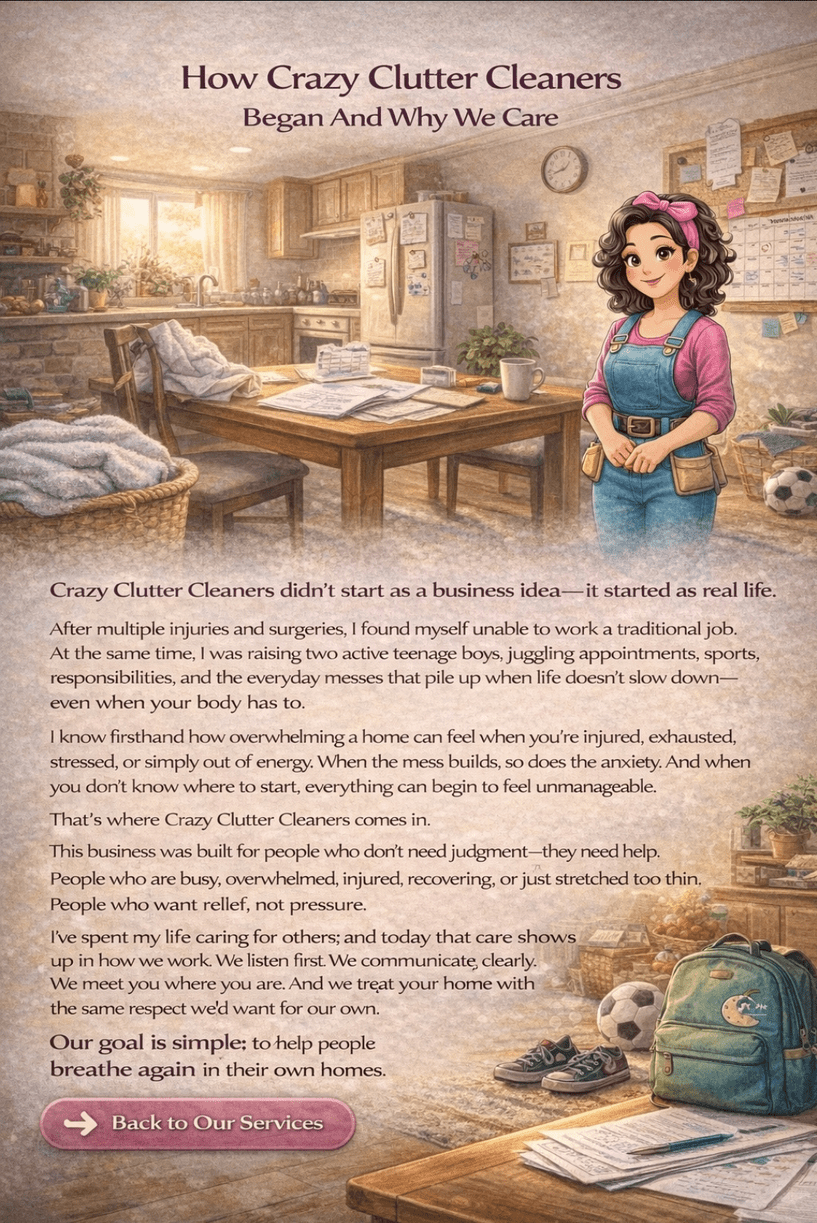 Crazy Clutter Cleaners